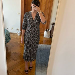 Rixo floral dress